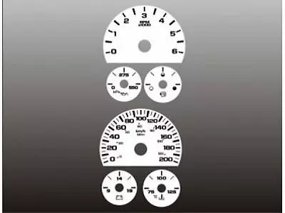 White Face Gauges For 2007-2014 Chevrolet Silverado Truck METRIC KMH KPH • $27.99