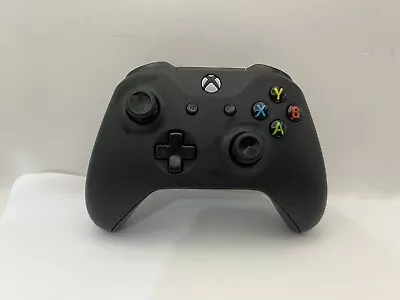 Genuine Microsoft Xbox One Controller - Black - Model 1708 - Good Condition • $45