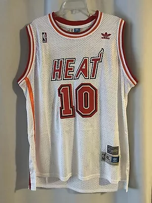 Tim Hardaway Miami Heat Adidas Hardwood Classics Jersey White XL • $80
