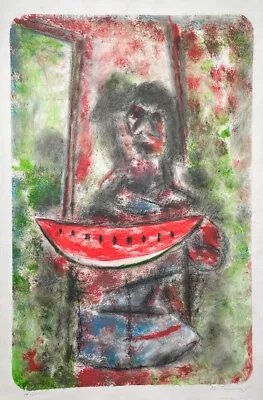 RUFINO TAMAYO. Engraving. Lithograph / Cardstock. Mexican Art. • $2000