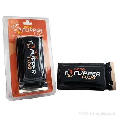 Flipper Nano FLOAT - 2 IN 1 MAGNET AQUARIUM ALGAE CLEANER (Glass Only) • $29.99