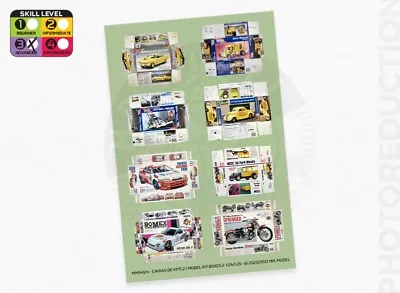 MM54124 - Model Kit Boxes 2 - 1:24/1:25 • $1.25