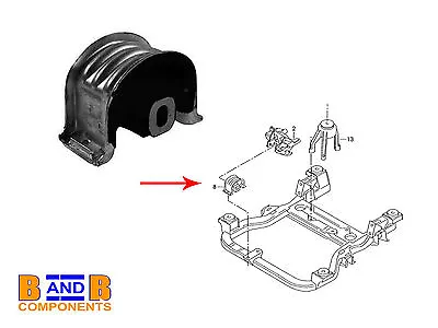 Front Engine Mount Vw T5 Transporter Camper Van 1.9tdi 2.0tdi 7h0199848g A1020 • $29.81