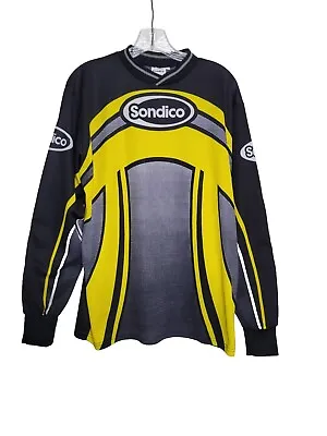 RARE Vintage Sondico Long Sleeve Goalkeeper Goalie Padded Soccer Jersey Mens M • $15.99