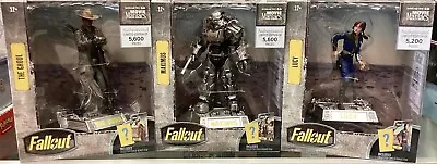 McFarlane Fallout Movie Maniacs Set 3 Ghoul Lucy Maximus LIMITED On Hand • $139.99