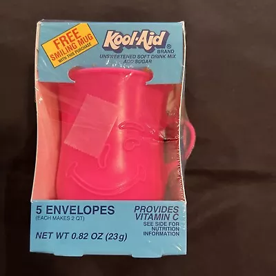 😍😍Vintage 1980's PINK Kool-Aid Plastic Cup NO Kool Aid Packets As Pics😍 • $14.99