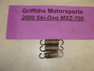 2000 SKI DOO MXZ 700 ZX Chassis Stainless Exhaust Pipe Mount Springs Oem • $13