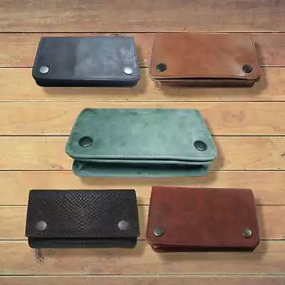 £8.99 • Buy Men Genuine Soft Real Leather Tobacco Pouch Case Pocket Holder Cigarette Smoking