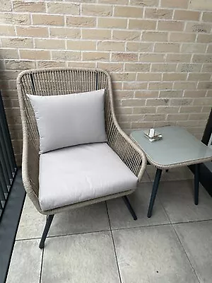 Garden Chair And Garden Coffee Table • £115