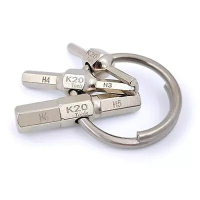 - Keychain Hex Key Allen Wrench Multi-Tool Set - Metric 2 2.5 3 4 5 6 Mm • $30.42