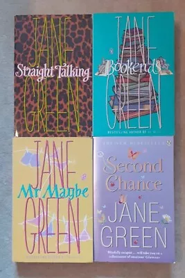 Bundle Of 4 Jane Green Books - Straight Talking Bookends Mr Maybe Second Chance • £3.99