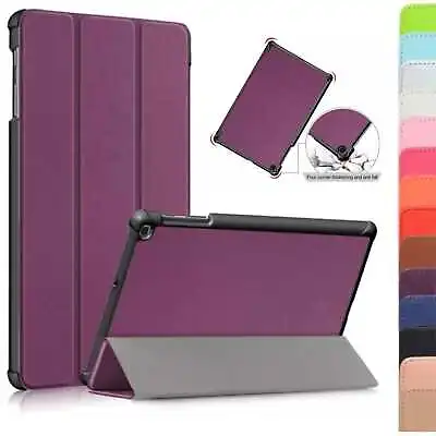 For Samsung Galaxy Tab A 10.1  2019 T510/T515 Leather Magnetic Smart Stand Case • £4.99