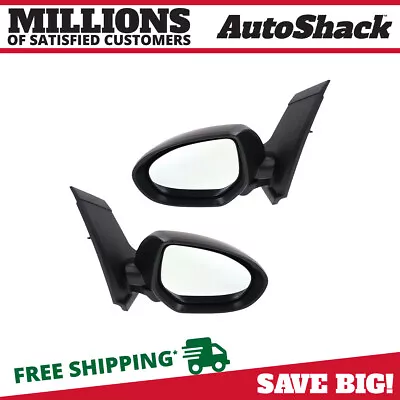 Driver And Passenger Side Mirrors Power Non-Heated Pair 2 For 2011 Mazda 2 1.5L • $80.69