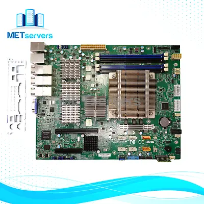 X10SLH-N6-ST031 Supermicro Firewall Motherboard W/ 6x 10 GBE Ports & TPM Module • $39.99