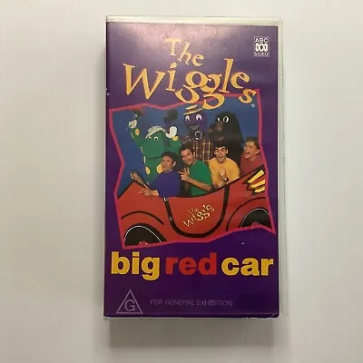 The Wiggles: Big Red Car / VHS Video Cassette / 1995 / Rare / PAL / ABC Live • $24.75