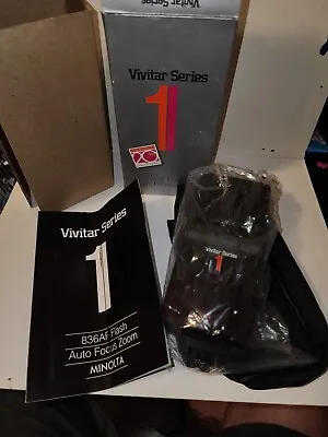 Vivitar Series 1 836af Flash For Older Canon Af - New In Box • $39.99