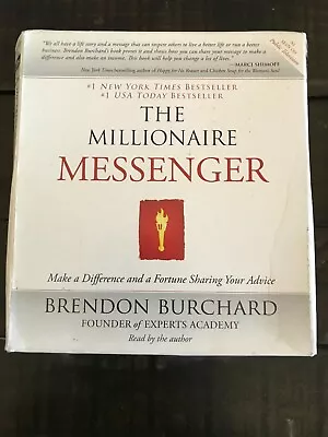 The Millionaire Messenger By Brendon Burchard 2011 CD Unabridged • $12