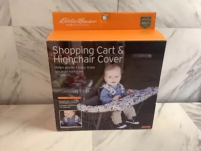 Eddie Bauer Shopping Cart High Chair Cover Toddler Child Baby- Beige New  • $18.97