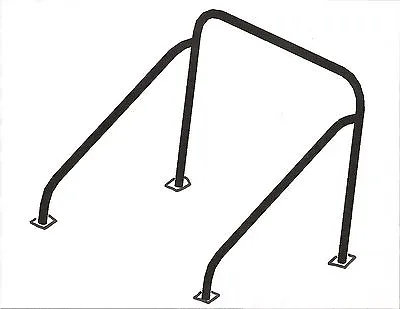 4 Point Roll Bar Kit IH Scout 2 Bikini Top Bar Scout II Roll Cage International • $459