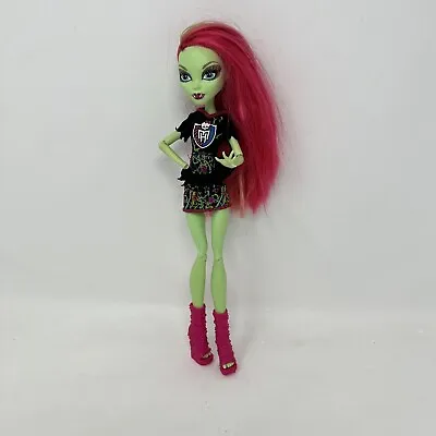 Monster High Venus McFlytrap Hand Missing With Outfit Earing Boots 2011 • $15.89