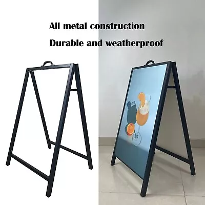 24  X 36  Heavy-Duty A-Frame Folding Sign Holder  Double-Sided Display，Sidewalk • $70.99