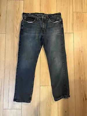 LEVIS Jeans Mens 34x30 Blue 559 Relaxed Straight Medium Wash • $15