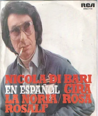 NICOLA DI BARI 7 PS Spain 1976 Gira La Noria ( In Spanish ) • $7