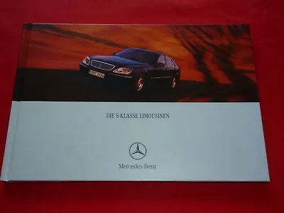 Mercedes W220 S-Class S 320 CDI-S 55 AMG Hardcover Brochure From 2001 • $10.69