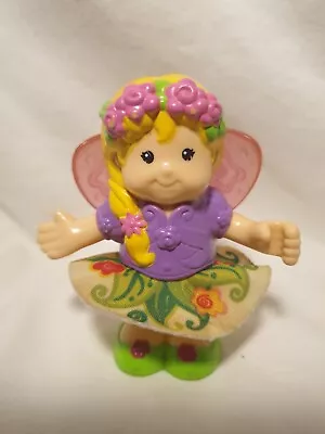 Fisher-Price Little People Fairy Princess Figurine Sarah Lynn Bendable Toy Wings • $12.99