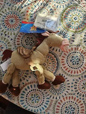 Plush Toy Story Bullseye The Horse Mini Bean Bag 8 Rare Nwt • £31.81