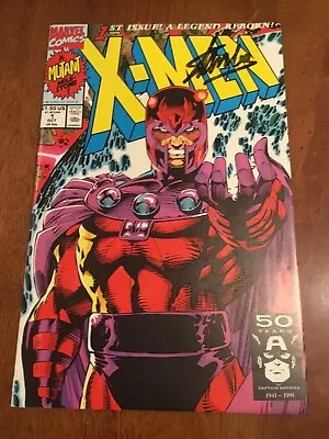 X-Men #1 D 1991 Magneto Signed By Stan Lee Auto Marvel Comics WoW • $224.95