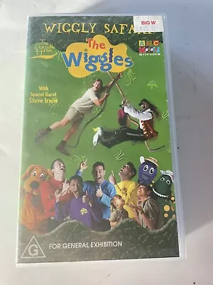 THE WIGGLES WIGGLY SAFARI Vhs Video Tape Near New • $15