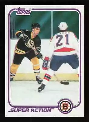 1981-82 Topps #E126 Ray Bourque SA! *PWE* • $2