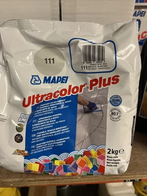£10.89 • Buy Mapei Grout 111 Silver Grey 2kg