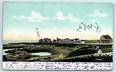 Postcard East Point Biddeford Pool Maine 1913 A185 • $9.97