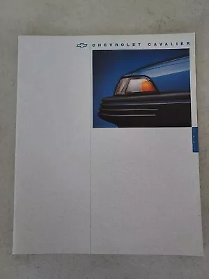 Vintage 1994 Chevrolet Cavalier Z24 Convertible Coupe Wagon Car Brochure 11 X9  • $19.99