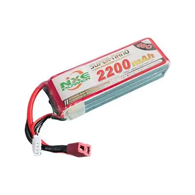 11.1V 2200mAh LiPo 3S Battery Pack With Deans Connector • $26.95