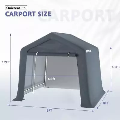 Quictent 6x6 8x8 7x12 10x10 Heavy Duty Garage Carport Car Shelter Canopy Storage • $199.99