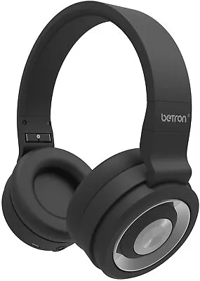 Betron BN15 Headphones Bluetooth Wireless With Microphone Extra Bass Carry Case • £13.99