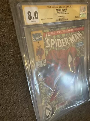 £180 • Buy Spider-Man 1 Torment CGC SS Todd Mcfarlane Poly-bagged Edition