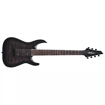 Jackson JS Series Dinky Arch Top JS22Q-7 DKA HT Guitar Transparent Black Burst • $369.99