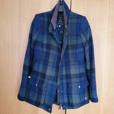£89.99 • Buy Joules Field Coat Blue Green Tweed Size 10
