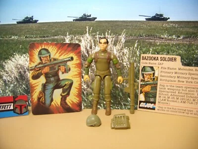 $95 • Buy GI Joe Vintage 1983 ZAP (V1.5) Lot  C , Fig, FC, Acc, 100% COMPLETE! Hasbro 1:18