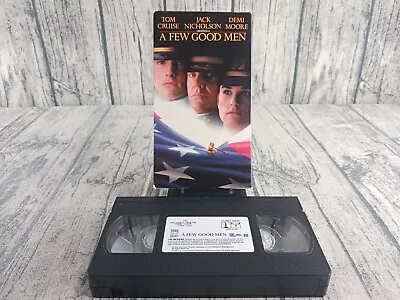 A Few Good Men (VHS 1993) Tom Cruise Jack Nicholson - Pre-Owned - Good  • $3.24