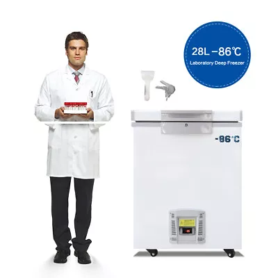 -86℃ 28L Portable Mini Ultra Low Temperature Lab Freezer Deep Refrigerator USA • $2499