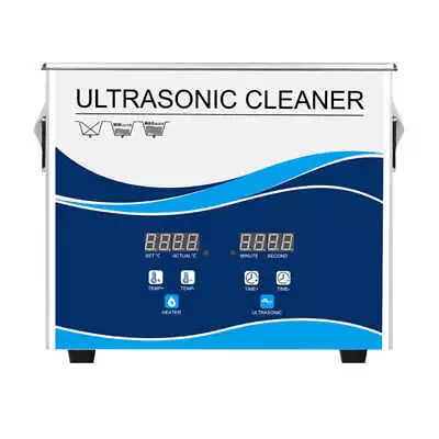 3.2L Digital Ultrasonic Cleaner Jewelry Ultra Sonic Bath Degas Parts Cleaning • $199.99