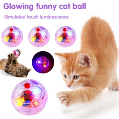 $6.19 • Buy 3PCS Cat Motion Light Up Ball Ghost Hunting Flash Paranormal Equipment Pet Toy