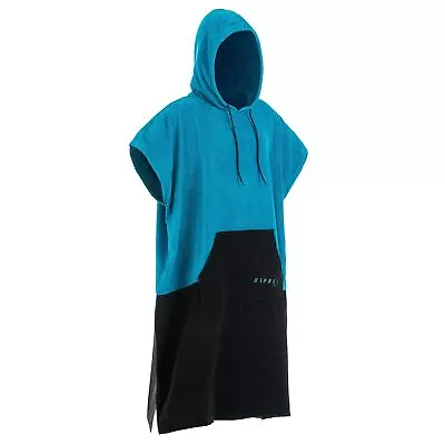 Adult Surf Poncho Hooded Towel Beach Changing Robe For Men And Women • £34.99