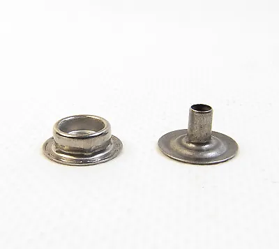 Stainless Steel Snap Fastener Stud & Post Line 24 Marine Grade 20 Pc. Set • $10.95