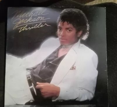 Michael Jackson   Thriller  33 1/3 Rpm Vinyl Record  1982 • $5.20